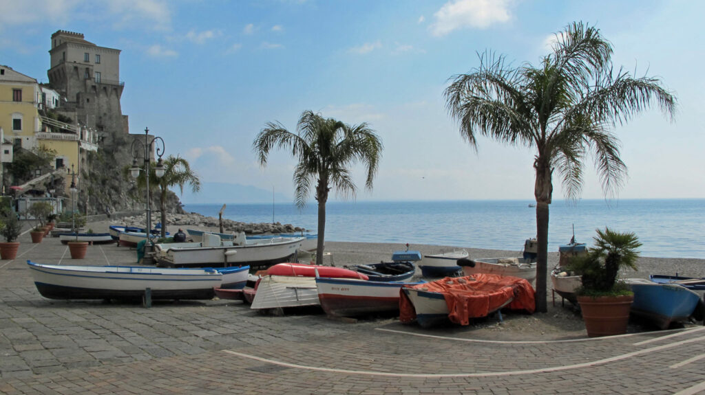 Stranden i Cetara