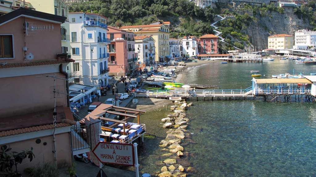 Marina Grande tidigt i april
